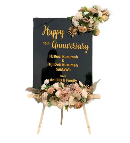 Papan Bunga Akrilik Lodoyong